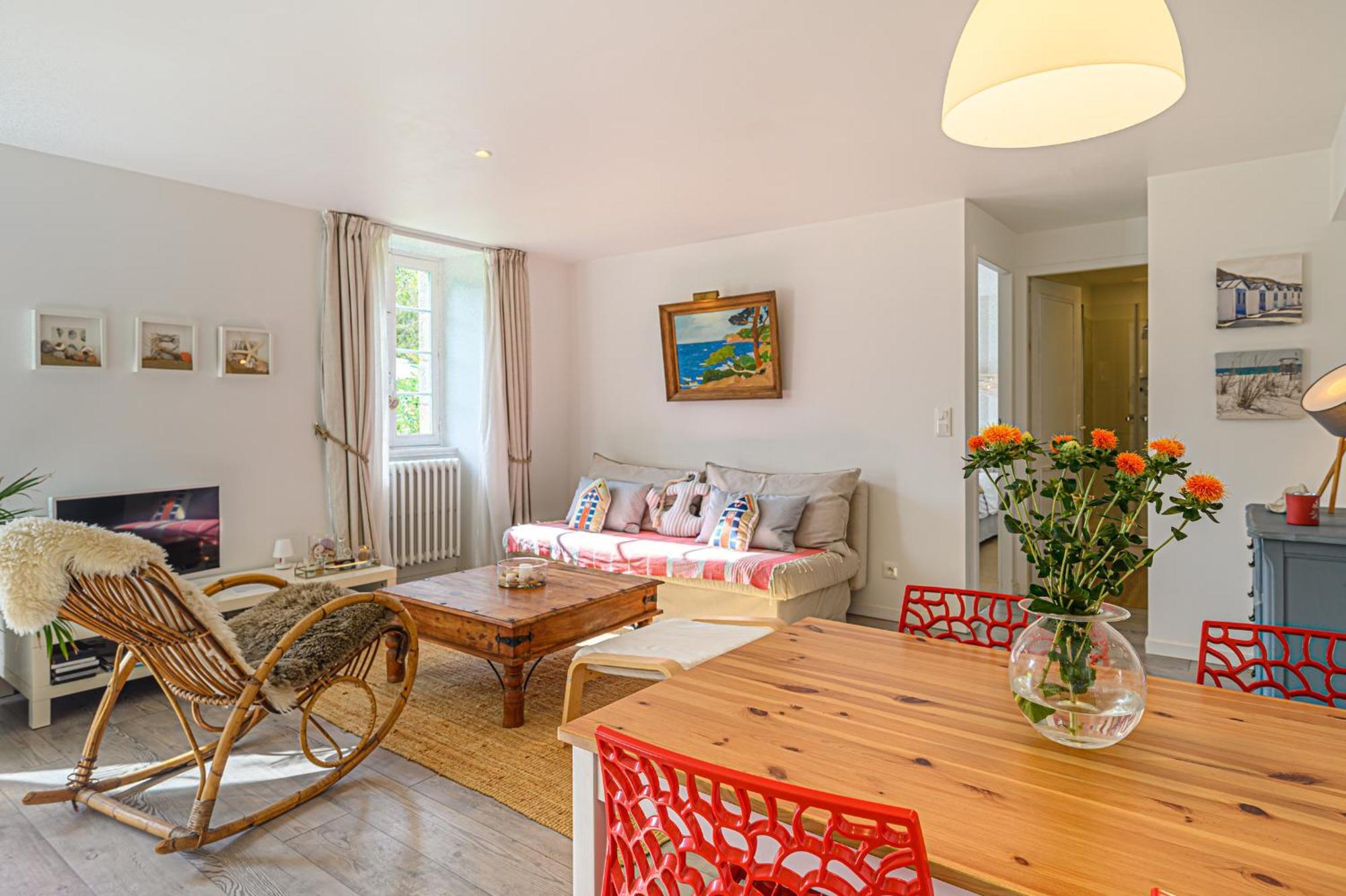 Villa Prat Bras - Appartements Clohars-Carnoët Quarto foto